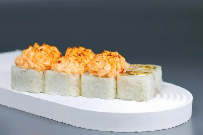 Запечённая лава с угрём