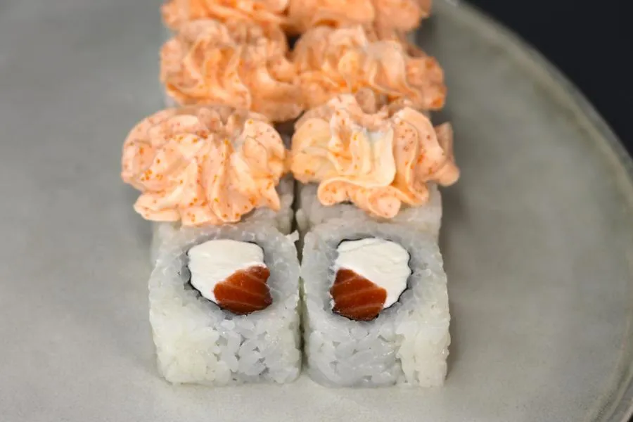 Лава с лососем